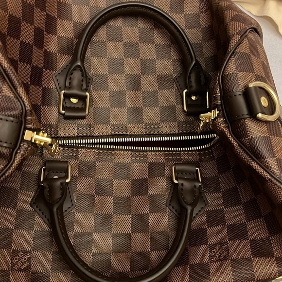 Authentic Louis Vuitton Speedy B35 - Damier Ebene - Picture 10 of 15
